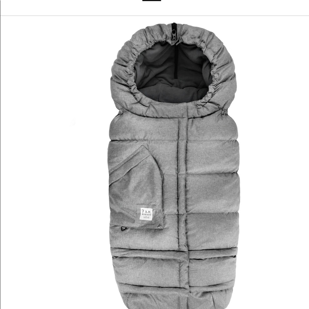 7am Enfant 212 Evolution Heather Grey Stroller Muff